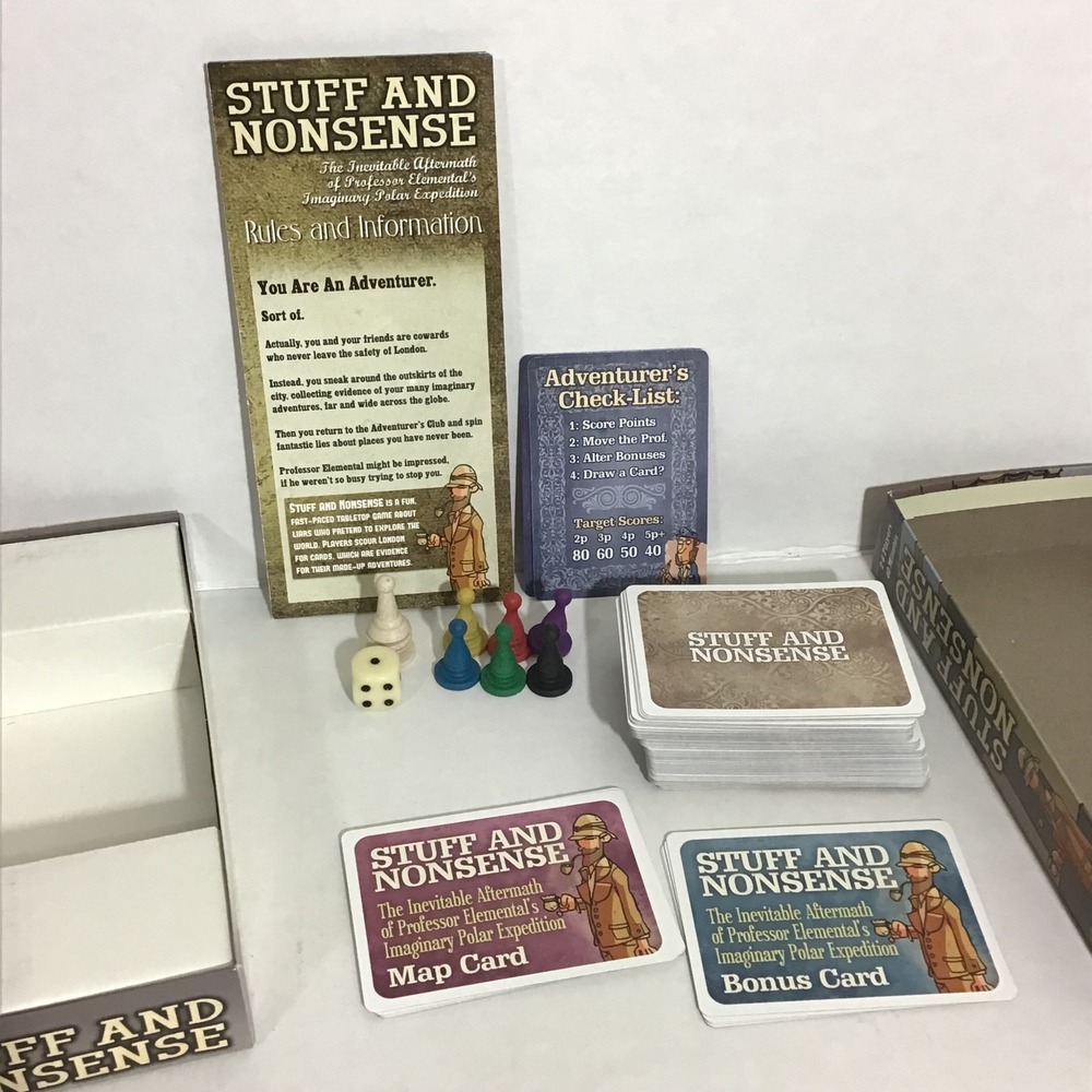 Cheapass Games Stuff and Nonsense Tabletop Board Game James Ernest CAG 220 - Picture 4 of 5